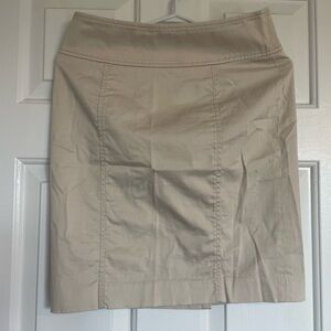 Talbots pencil skirt - beige/tan - size 2 petites